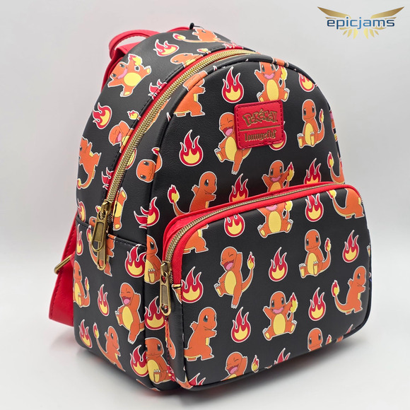 Loungefly Pokemon Charmander Flames Mini Backpack main image 5